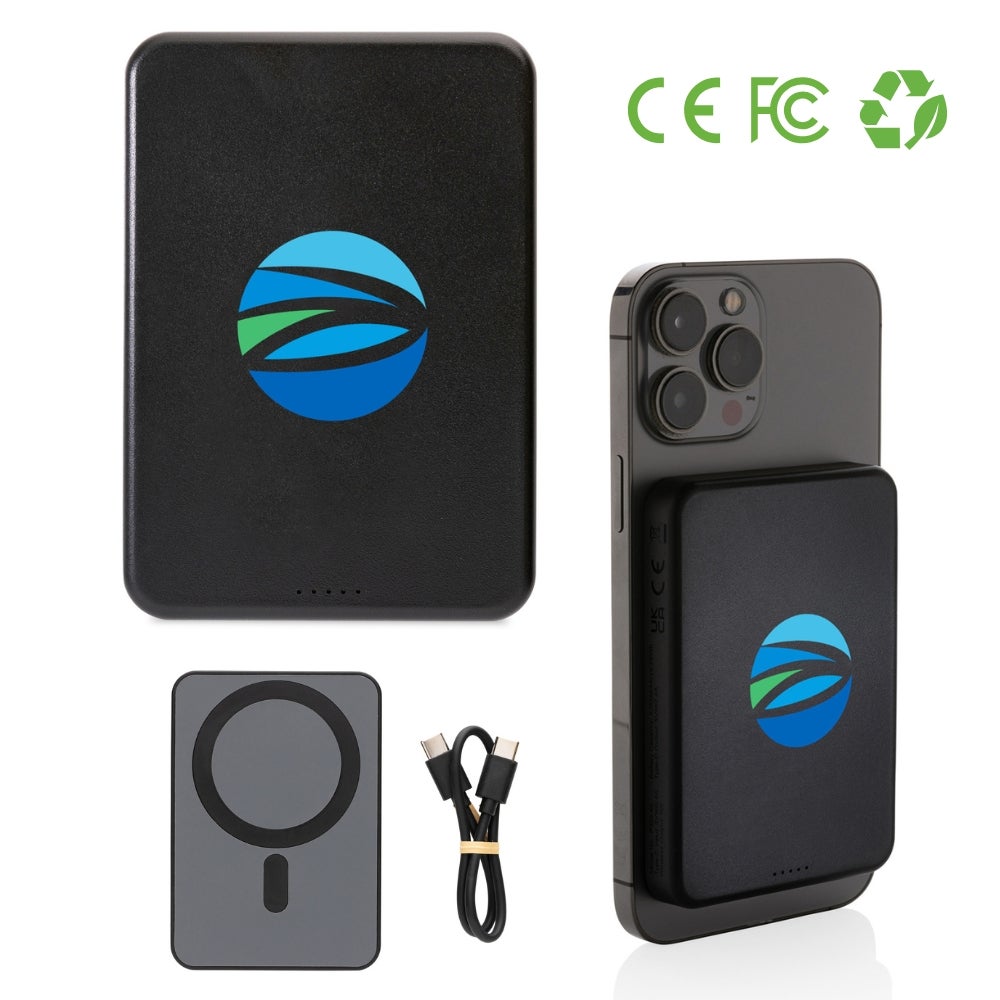 Magnetix Recycled Plastic Magnetic Powerbank | 5000 mAh