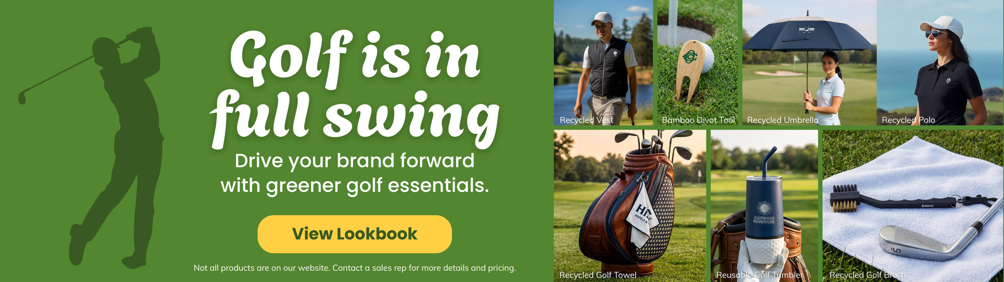 Sustainable Golf Promos Lookbook