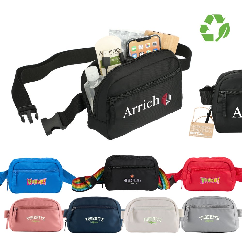 Recycled Sport Crossbody Fanny Pack | 7x5
