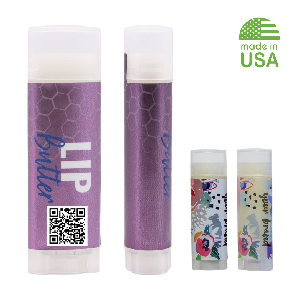 Custom Lip Butter Oval Tube  | USA Made