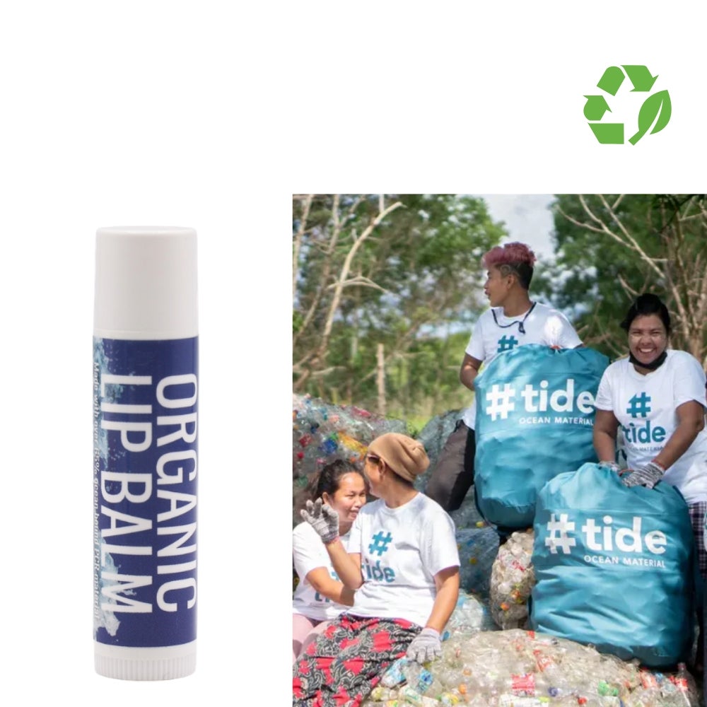 Ocean Bound Recycled 95% Organic Lip Balm | USA Made