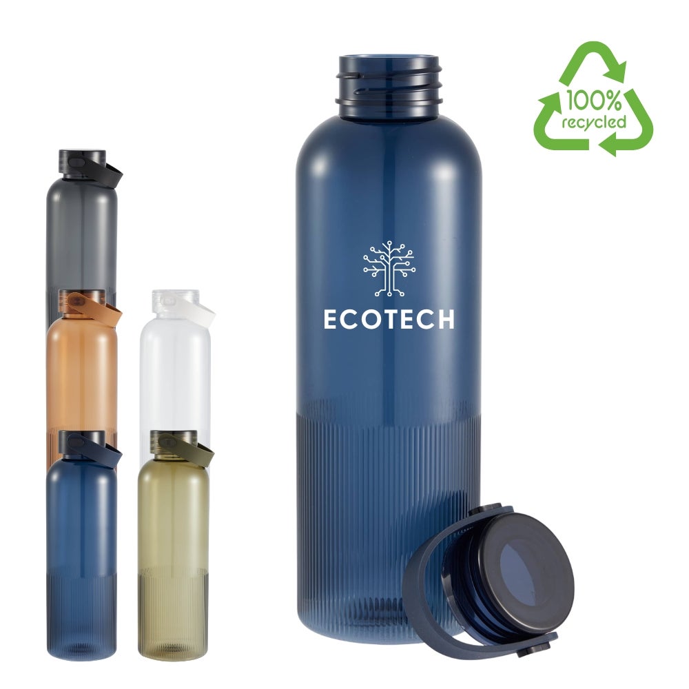 24 oz Recycled Plastic Sports Bottle
