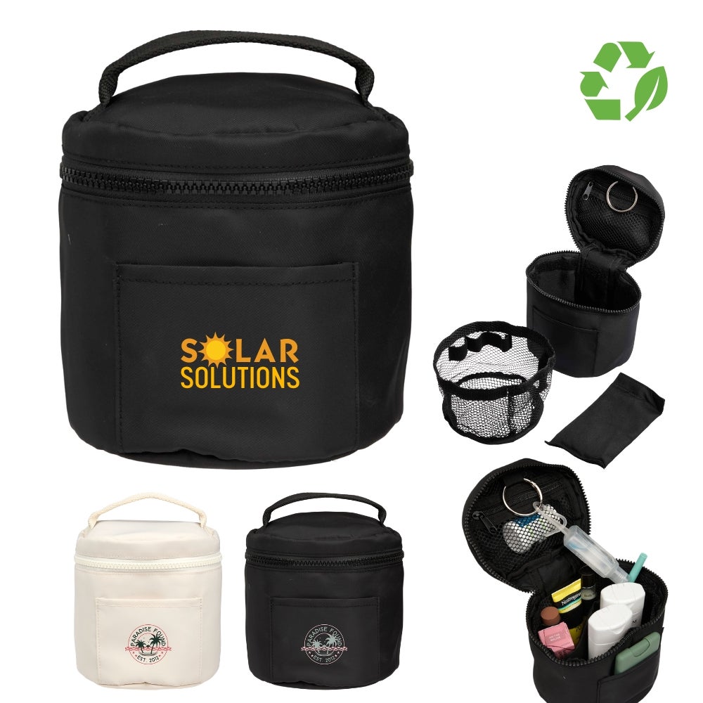 Wellable™ Recycled Round Travel Case