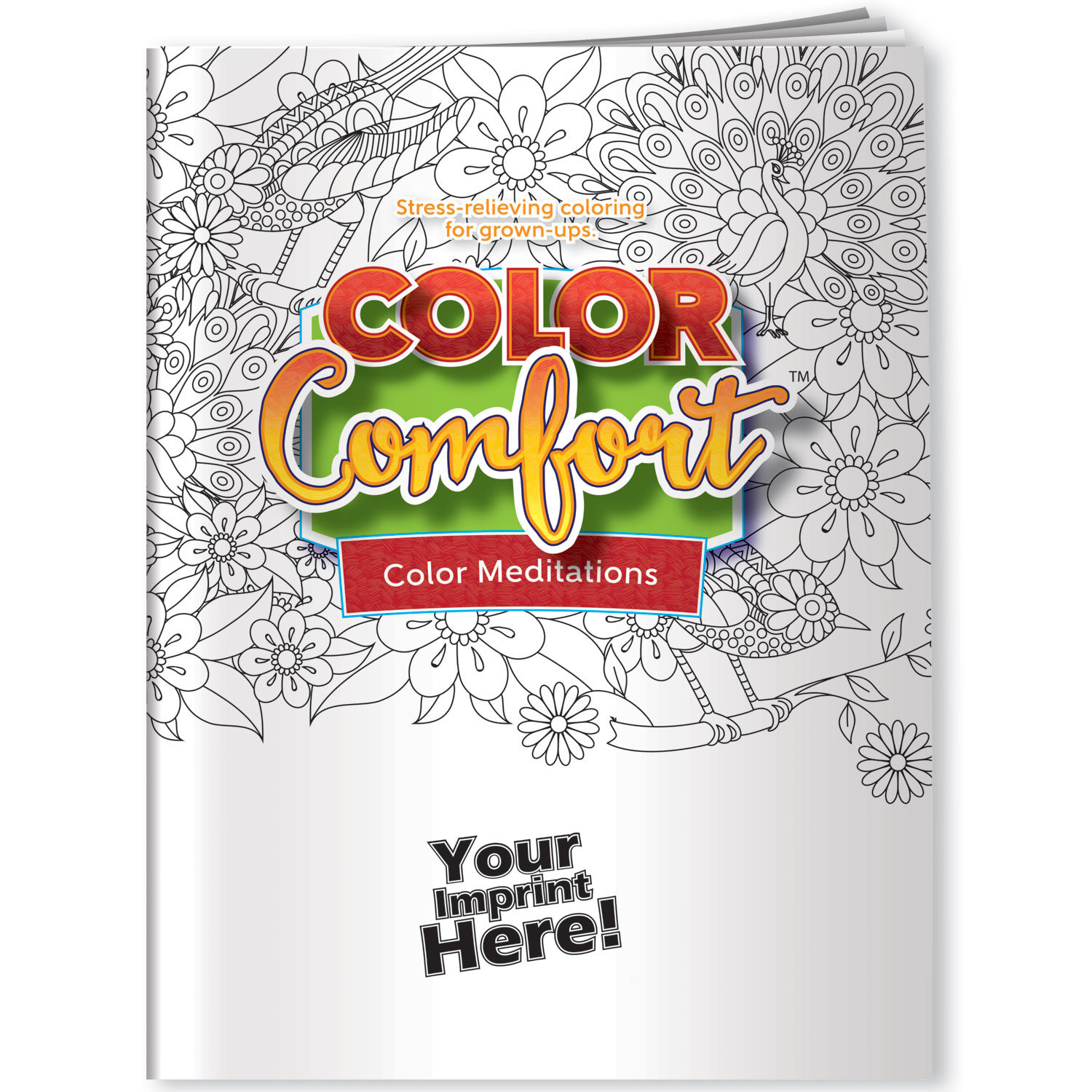 Adult Coloring Books USA Made Bird Themed Eco Promotional products