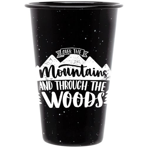 Branded custom campfire tumbler