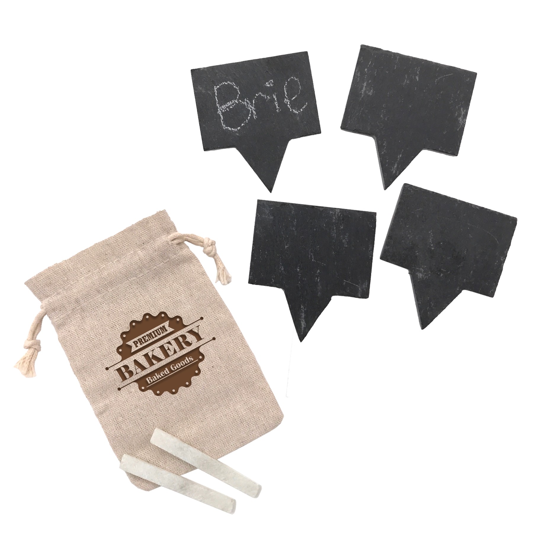 Slate Cheese Marker Set | Reusable | Custom