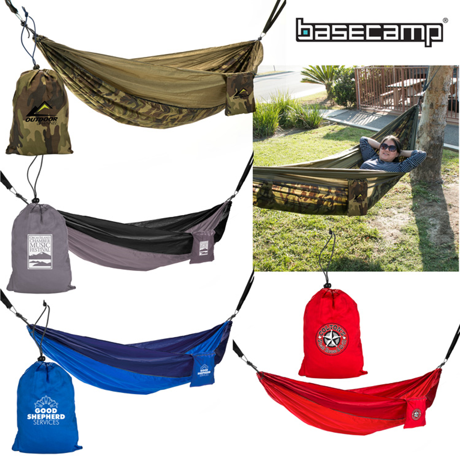 Basecamp Travel Hammock | Reusable