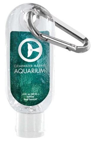 Custom Hand Sanitizer with Carabiner USA Made