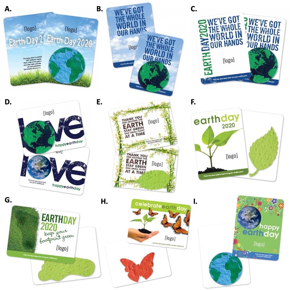 Earth Day Plantable Gift Packs