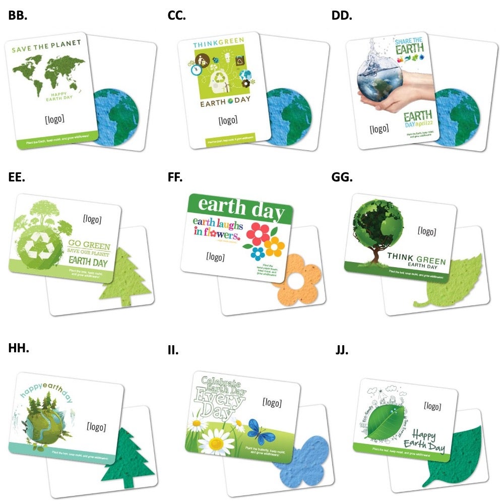 Earth Day Plantable Gift Packs