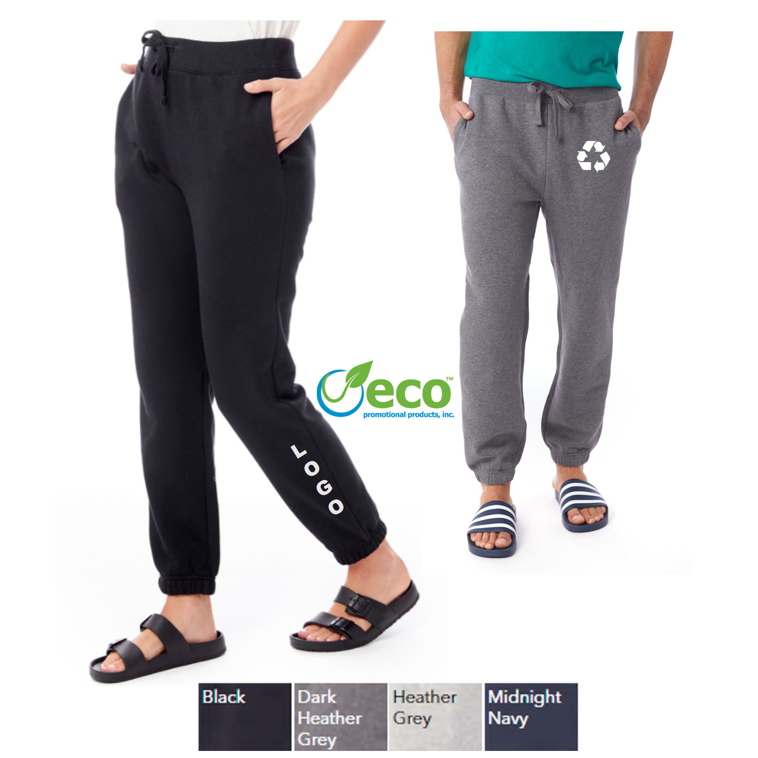 Eco Cozy Fleece Jogger Sweatpants | Recycled