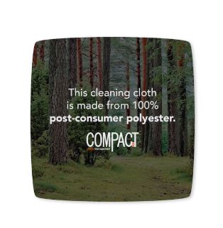 Custom Recycled Microfiber Cleaning Cloth 6x6 Full Color | USA Made
