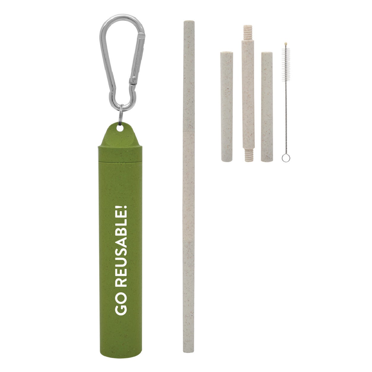 Go Reusable - Plant Fiber Straw in Travel Case