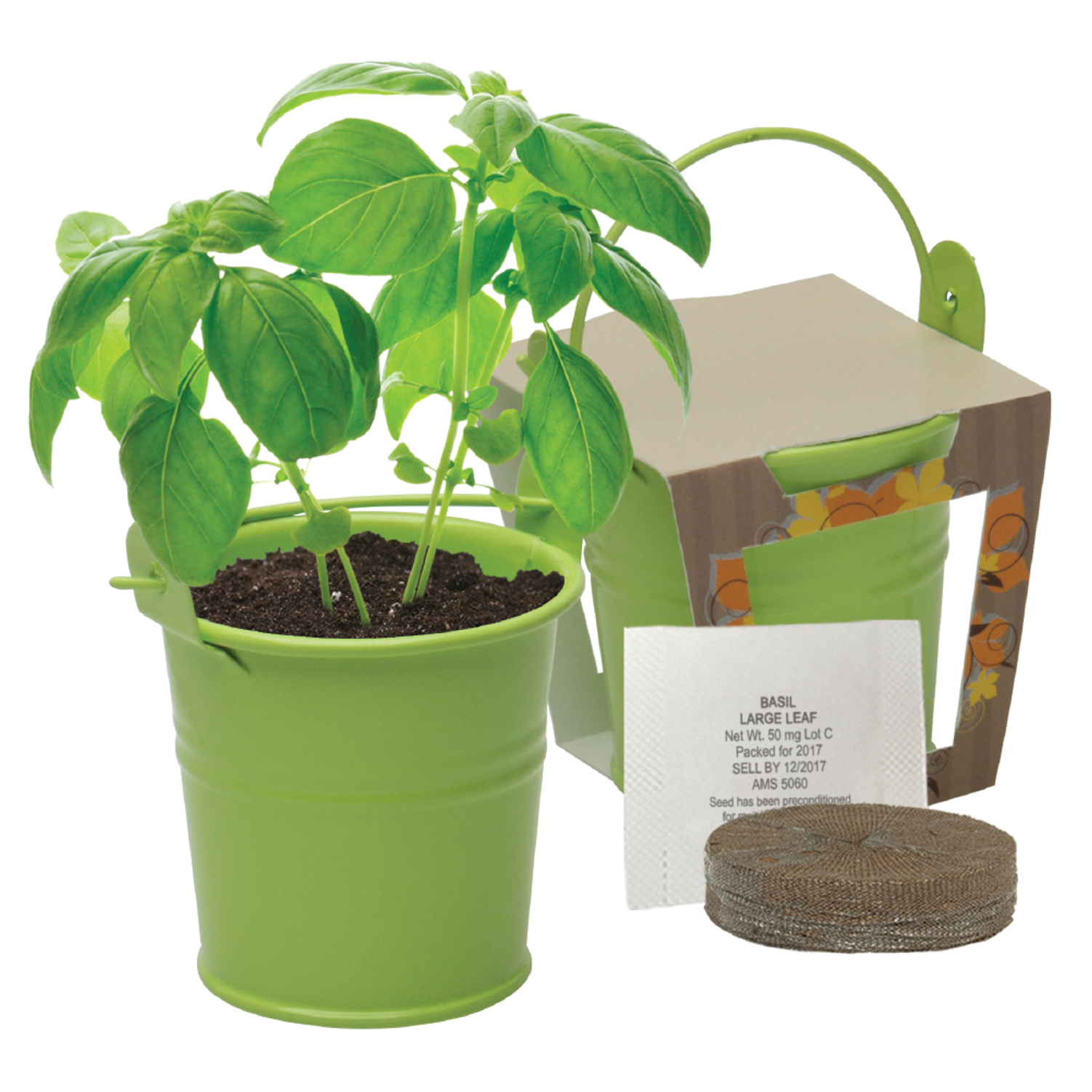 Custom Mini Pail Planting Kit Seeded Promotions