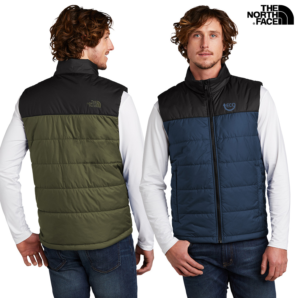 North Face Everyday Insulated Vest Custom Embroidered North Face Vest