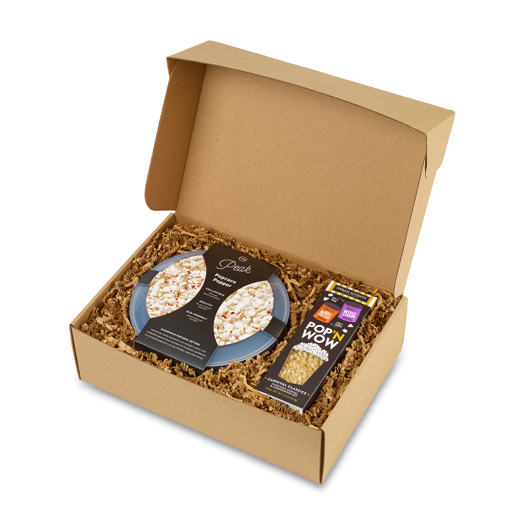 Custom Gourmet Popcorn Gift Set | Reusable