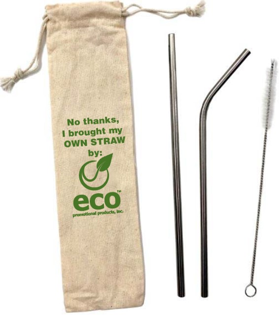 Stainless Steel Straw Set Wholesale Reusable Straws Eco Friendly Straws