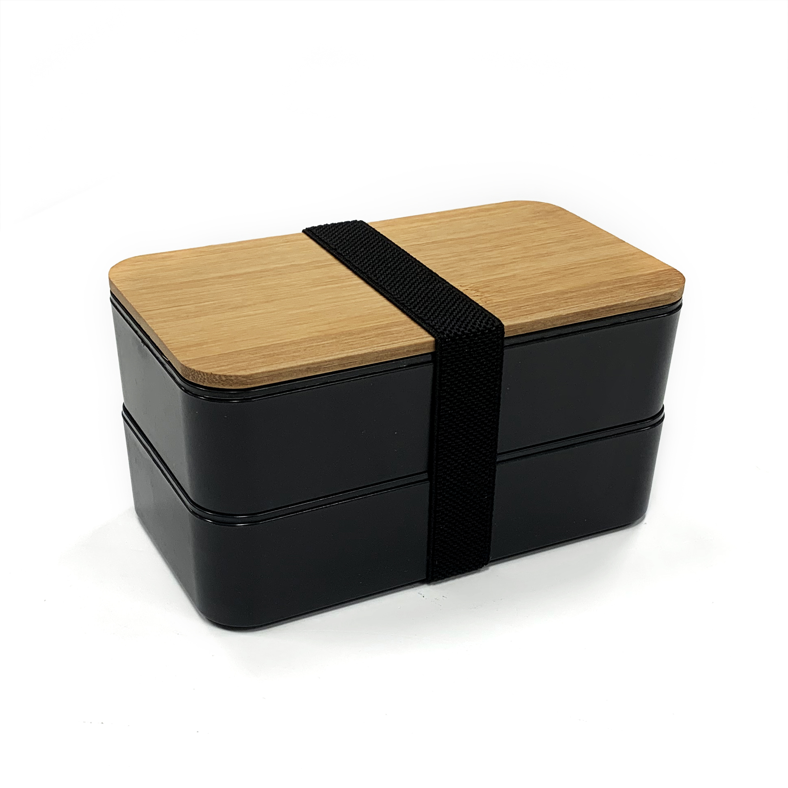 Wheat Straw Bento Box with Bamboo Lid Reusable