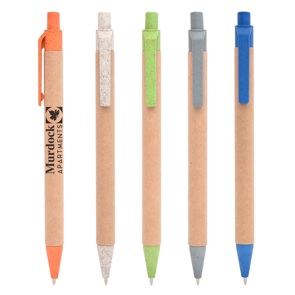 Wheat Straw Clicker Pen Promotional Wheat Straw Pen