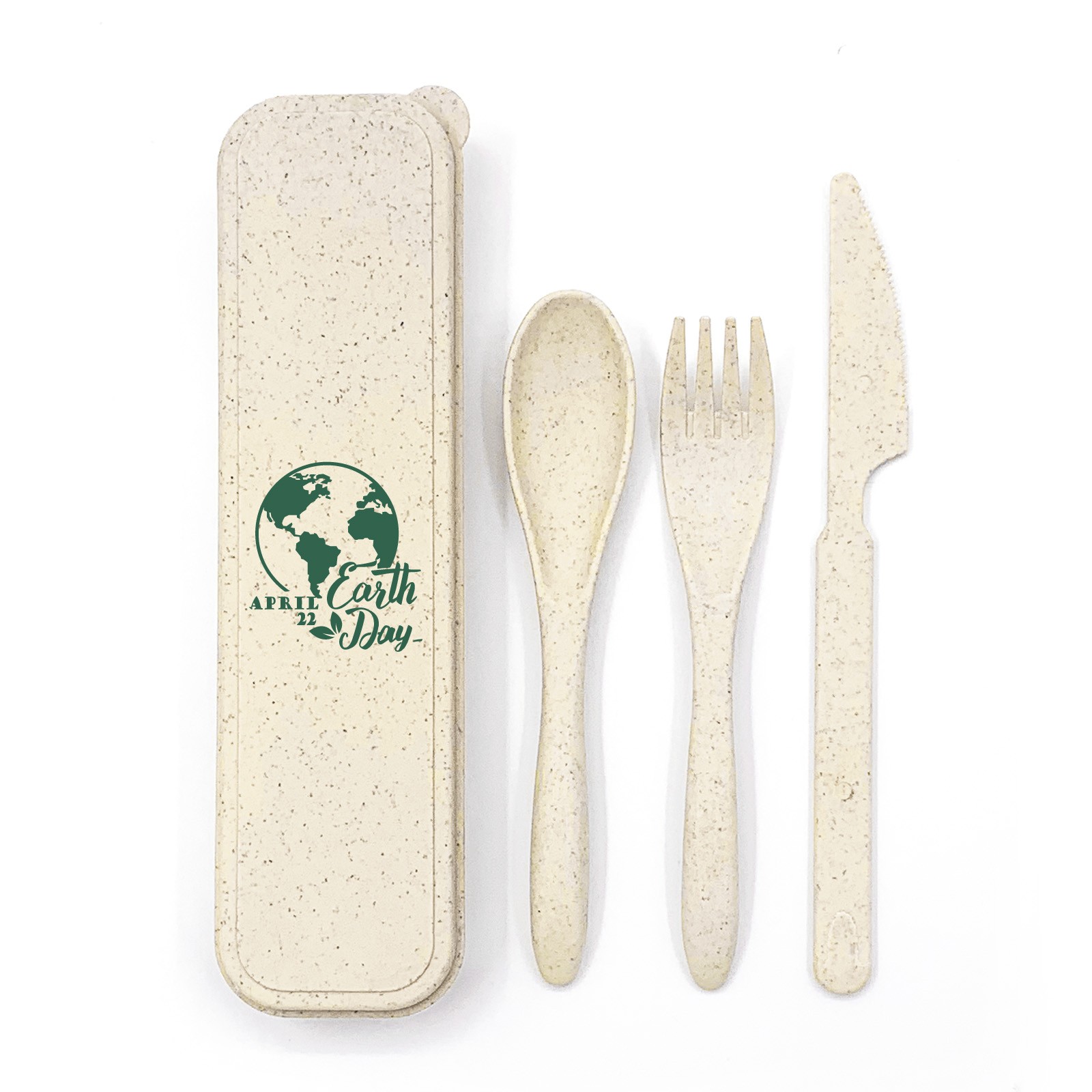 Wheat Straw Cutlery Set Biodegradable