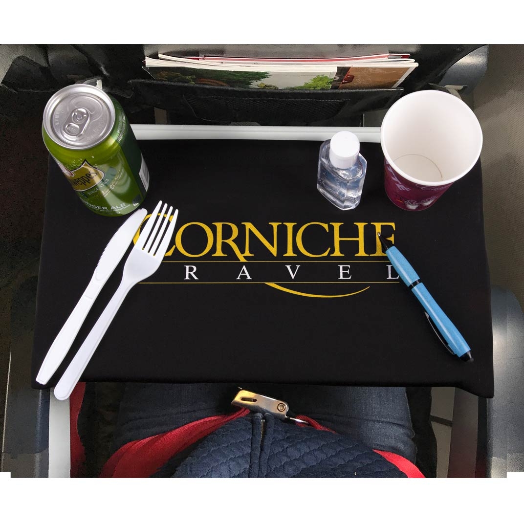 Custom Airplane Tray Table Cover | Reusable