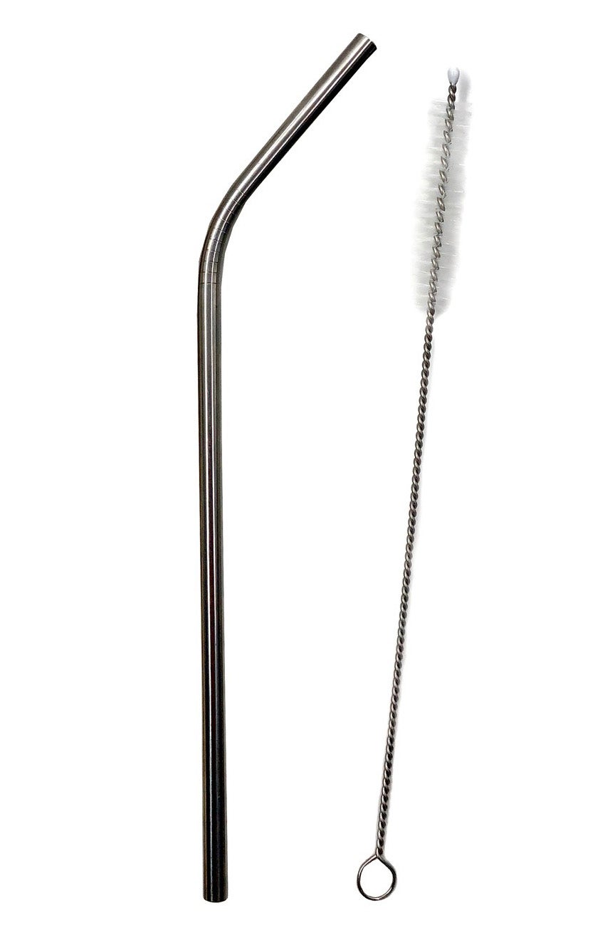 Bent Stainless Steel Straw