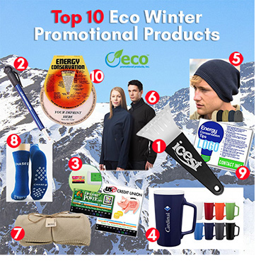 Top 10 Promotional Products for Winter