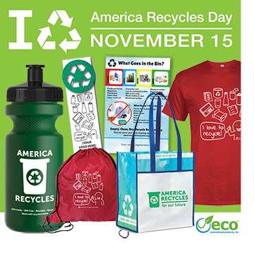 The Best America Recycles Day Promotional Products and Giveaways