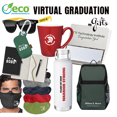 Promotional Products and Grad Gifts for Class of 2020 Virtual Graduations