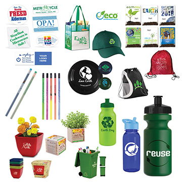 Promotional Products and Giveaways for 2018 Earth Day Events