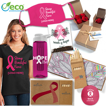 Eco Breast Cancer Awareness Promotional Products 