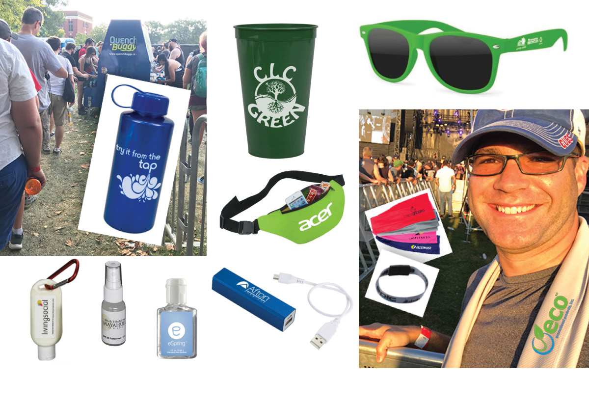 Promotional Products for Summer Music Festivals and Outdoor Concerts