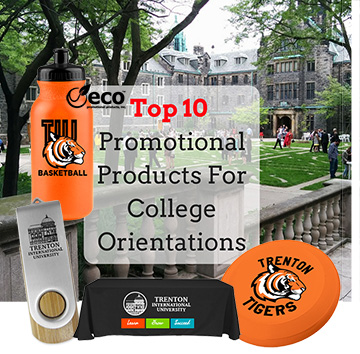 Top 10 Promotional Products For College Orientations