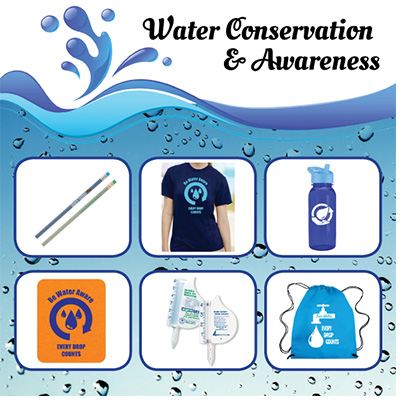 Promotional Products for Water Conservation Programs