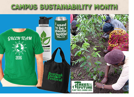 Promotional Products for Campus Sustainability Month