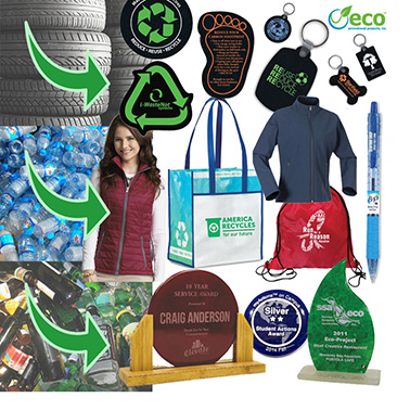 Products made from recycled materials | Eco Promotional Products