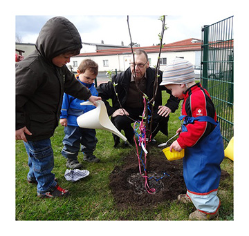 Eco-Friendly Events, school tree planting event
