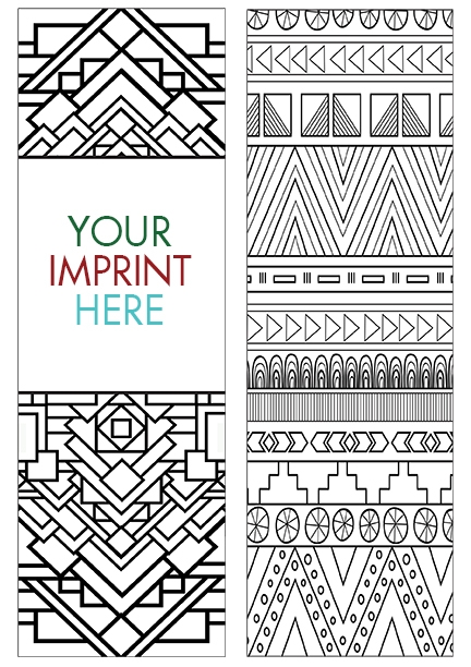 Colorable Bookmarks Coloring In Bookmarks