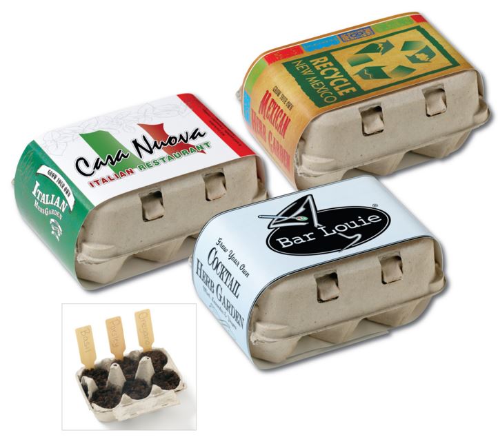 Herb Kits | Recycled Egg Cartons