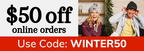 $50 off online orders only - limited time