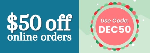 $50 off December Promo