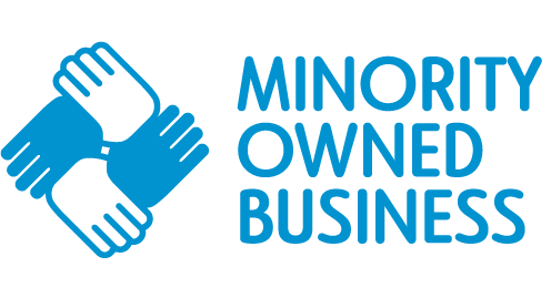 text reading minority owned business