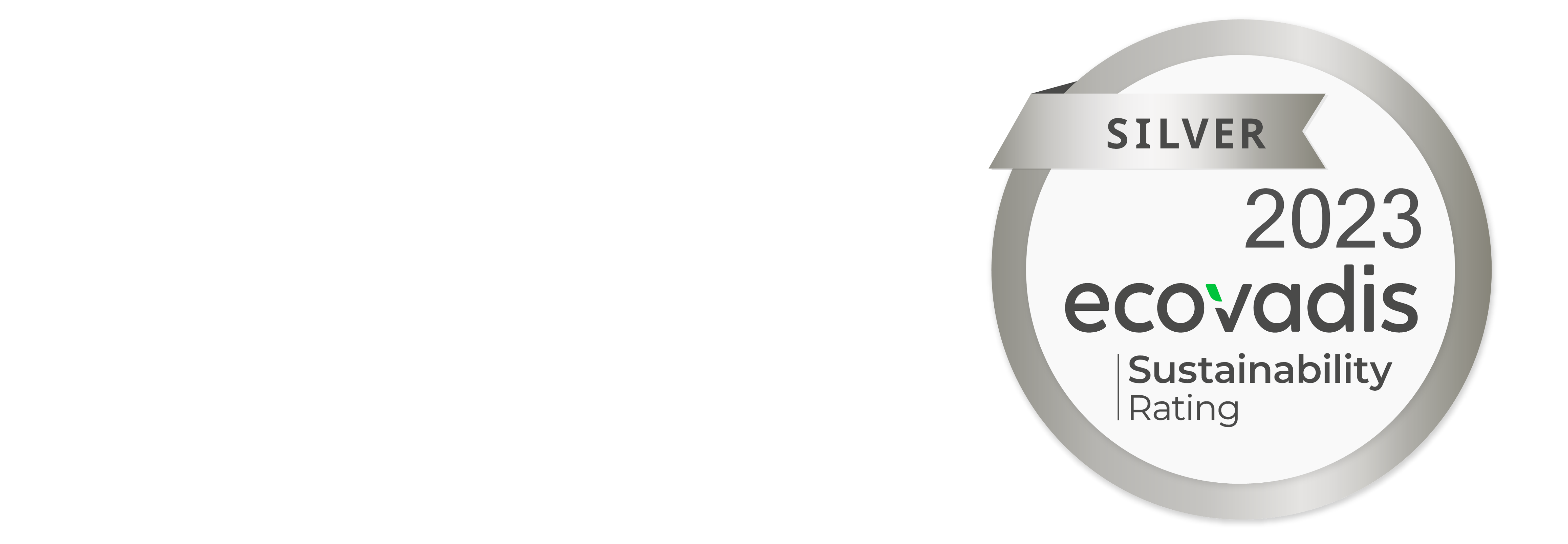 minority owned, women led and ecovadis silver icon