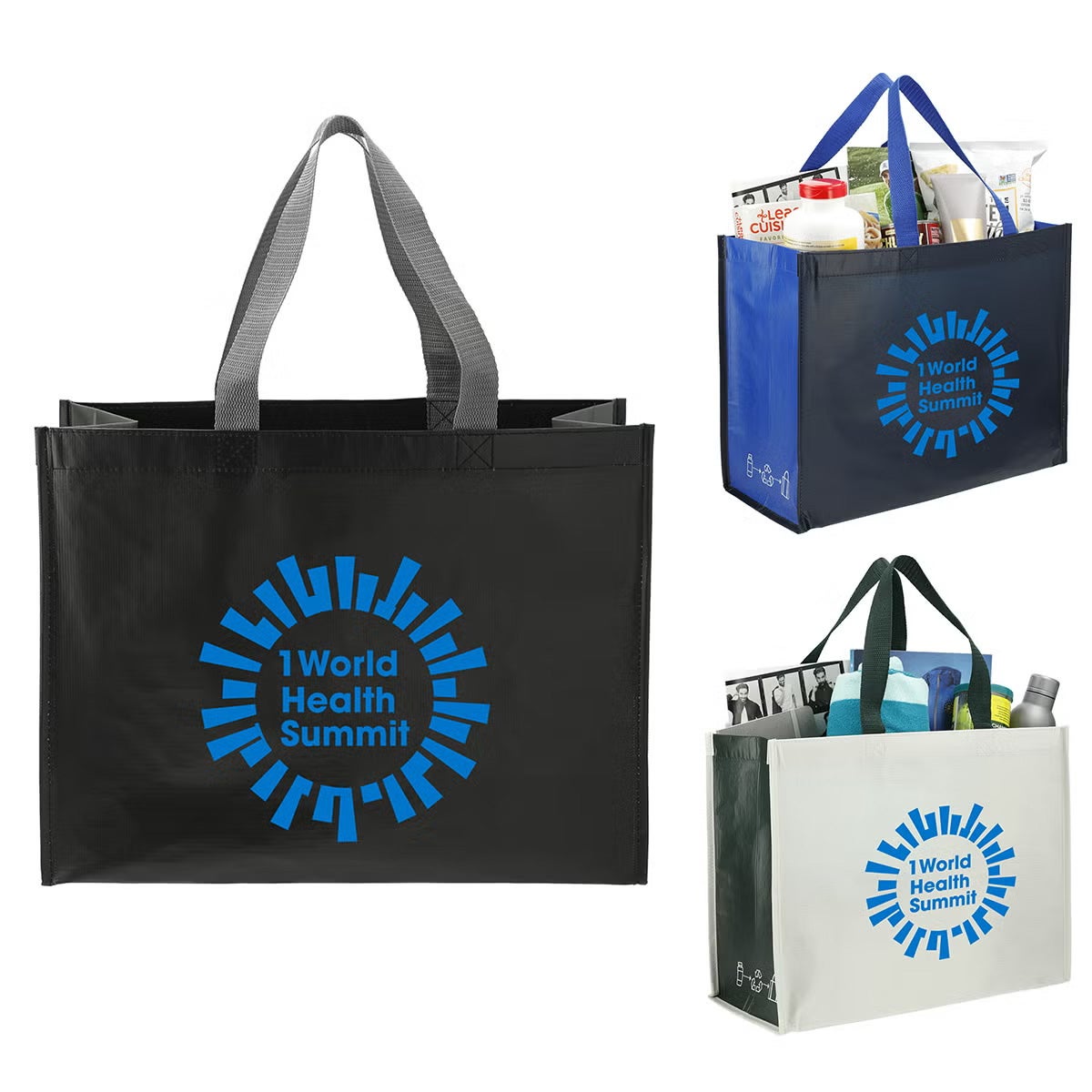 Recycled Laminated Tote Bag