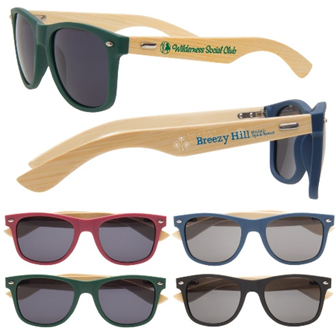 Bamboo Branded Quality Eco Sunglasses