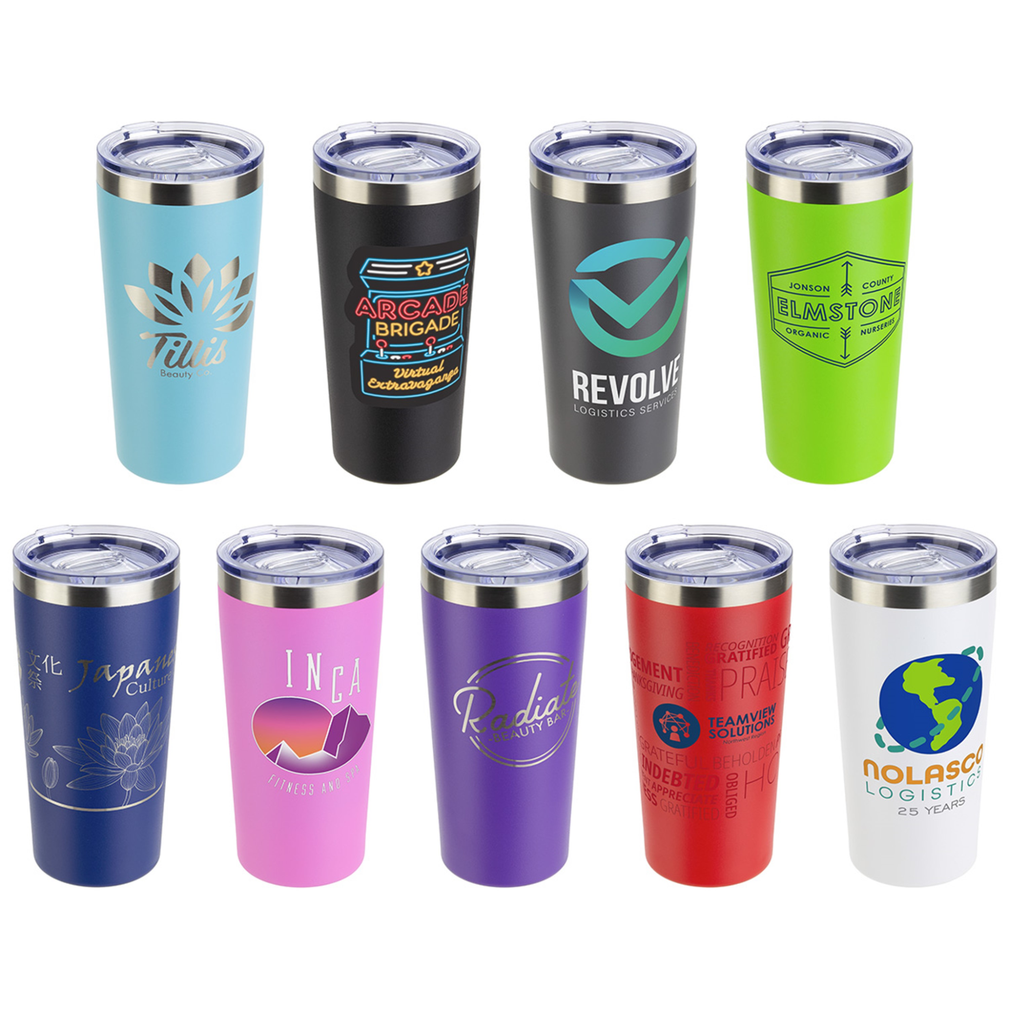 vacuum insulated stainless steel travel tumbler (17 oz)