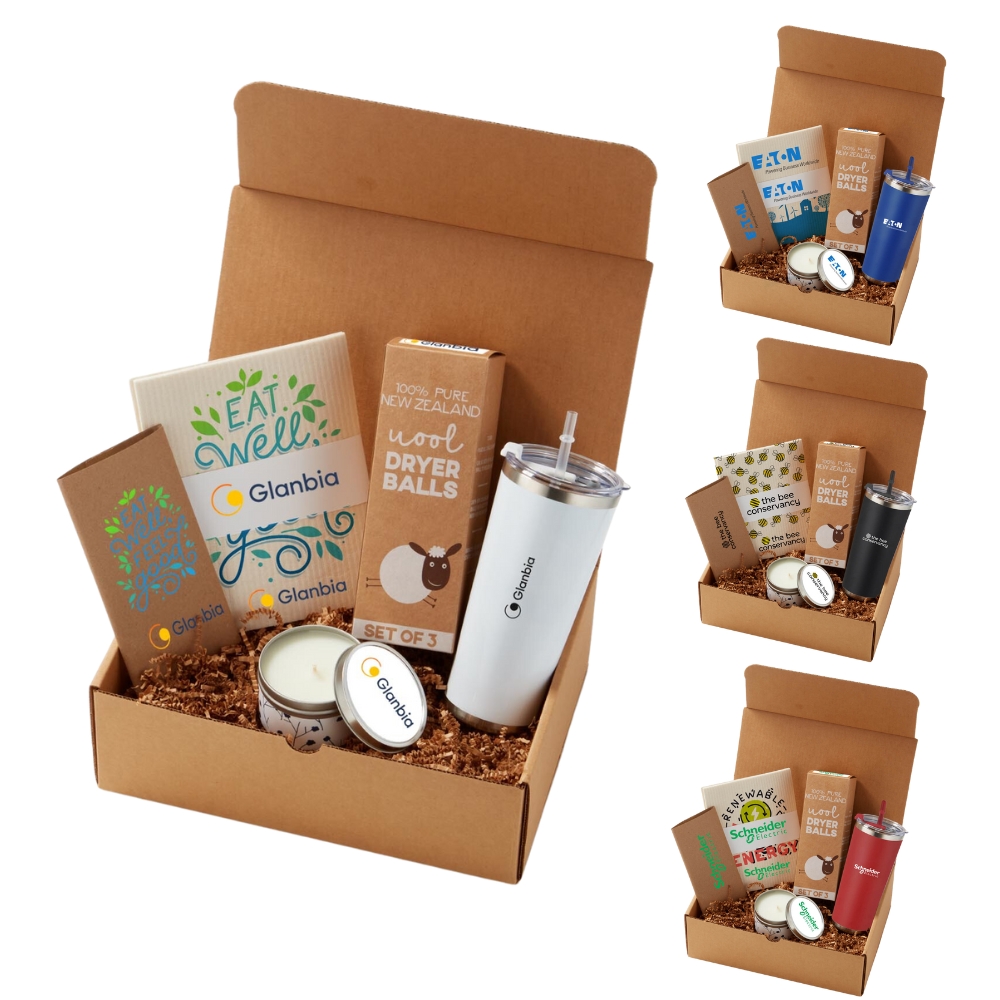 sustainable household essentials kit with various eco-friendly products 