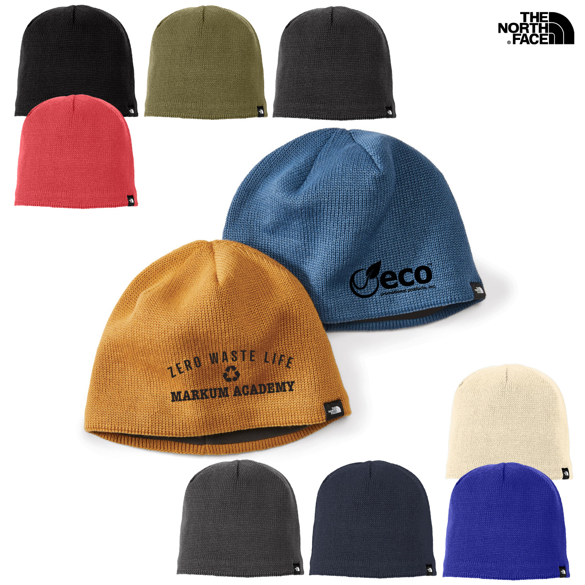 The North Face® fleece lined beanie in various colors