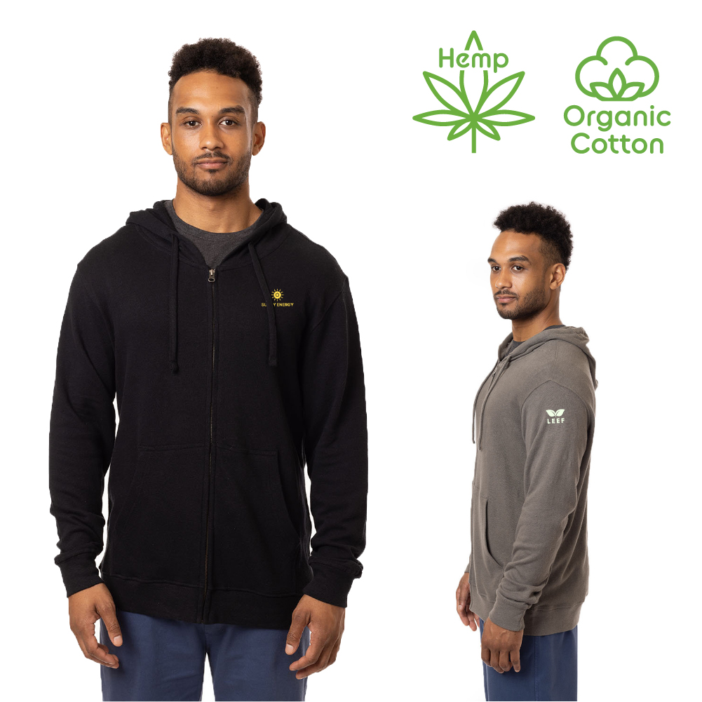 cannabis swag sweatshirt in two different colors 