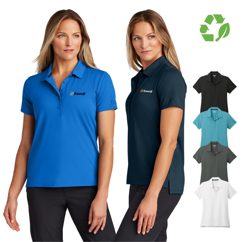 Women's Recycled Carbon-Free Performance Polo in different colors